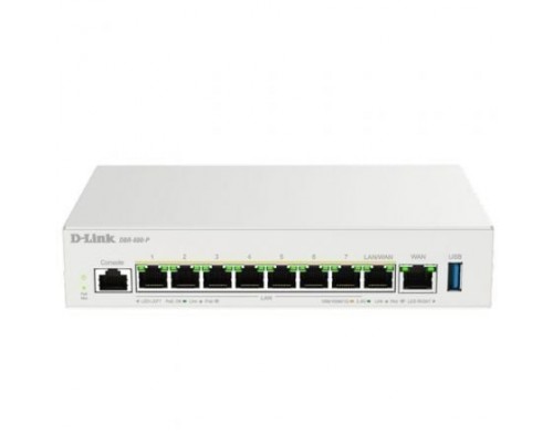 D-Link DBR-600-P Router PoE 9x2.5G 120W-IA44 D-Link DBR-600-P Router PoE 9x2.5G 120W
