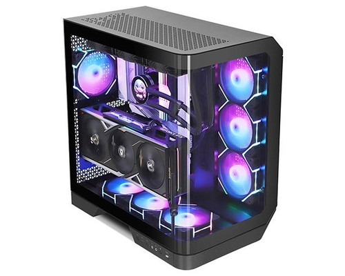 CAJA SEMITORRE ATX DY570 RGB NEGRO DARKFLASH