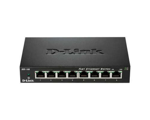 Switch 8 puertos 10 100 fast
