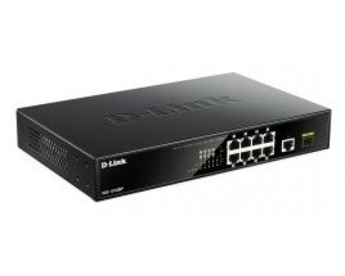 D-Link DGS-1010MP/E Switch 8xG PoE 1xG Up 1xG SFP