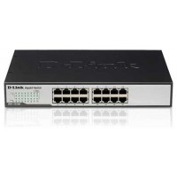 D-LINK SWITCH 16 PUERTOS 10/100/1Gbit RACK