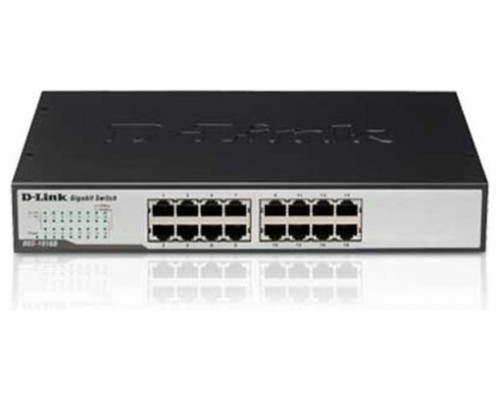 D-LINK SWITCH 16 PUERTOS 10/100/1Gbit RACK