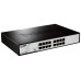 D-LINK SWITCH 16 PUERTOS 10/100/1Gbit RACK