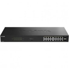 D-Link DGS-1018P/E Switch 16xGbE PoE+ 2xSFP-IA42 D-Link DGS-1018P/E Switch 16xGbE PoE+ 2xSFP