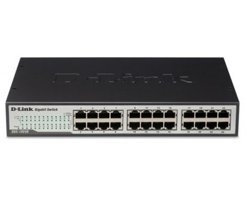 SWITCH 24 PUERTOS 10/100/1000 D-LINK RACK