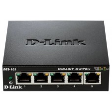 D-LINK SWITCH 5 PUERTOS 10/100/1Gbit METALICO