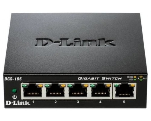 SWITCH 5 PUERTOS 10/100/1000 D-LINK