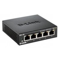 D-LINK SWITCH 5 PUERTOS 10/100/1Gbit METALICO IPTV