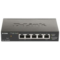 D-LINK SWITCH 5 PUERTOS 10/100/1Gbit PoE EASYSMART