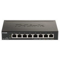 SWITCH D-LINK SEMIGESTIONABLE DGS-1100-08PV2/E 8P GIGA POE (64W) NO RACK