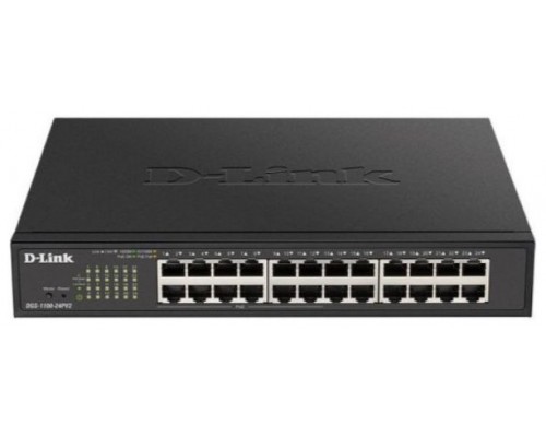 SIWTCH SEMIGESTIONABLE D-LINK  DGS-1100-24PV2/E 24P (12P GBIT POE +12P GBI)