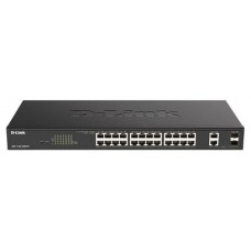 D-Link DGS-1100-26MPV2/E Switch 24xPoE+ 2xSFP Comb