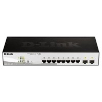 D-LINK SWITCH 10 PUERTOS 10/100/1Gbit w/2 Combo 1000BaseT/SFP PoE