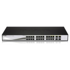 D-LINK SWITCH 24 PUERTOS 10/100/1Gbit w/4 Combo 1000BaseT/SFP