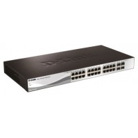 D-LINK SWITCH 28 PUERTOS 10/100/1Gbit +4 Gbit. SFP