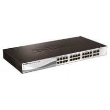 D-LINK SWITCH 28 PUERTOS 10/100/1Gbit +4 Gbit. SFP