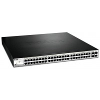 SWITCH SEMIGESTIONABLE D-LINK DGS-1210-52MP 48P GIGA POE + 4xSFP Combo