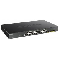 SWITCH SEMIGESTIONABLE D-LINK DGS-1250-28XMP/E 24-PORT GIGA POE DESPRECINTADO