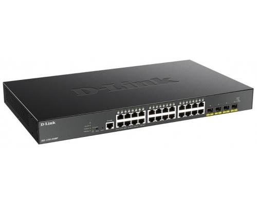 SWITCH SEMIGESTIONABLE D-LINK DGS-1250-28XMP/E 24-PORT GIGA POE DESPRECINTADO