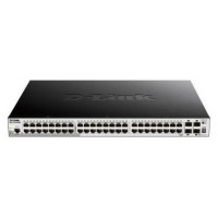 SWITCH SEMIGESTIONABLE D-LINK DGS-1510-52XMP/E 48P GIGA POE (370W)+ 4P 10G SFP+ POE (370W)