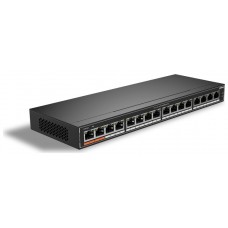 SWITCH IT DAHUA DH-SG1016P 16-PORT UNMANAGED GIGABIT POE SWITCH