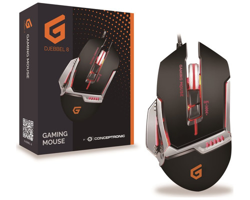 Mouse raton gaming conceptronic djebbel02b optico-MR9 Mouse raton gaming conceptronic djebbel02b optico