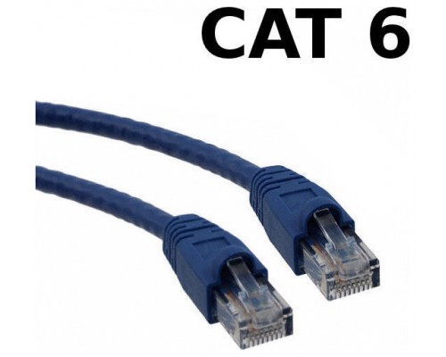 CABLE RED LATIGUILLO RJ45 CAT.6 UTP AWG24,2M AZUL NANOCABLE