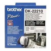 CINTA CONTINUA BLANCA 29MM BROTHER PAPEL