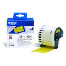 Etiquetas cinta continua brother amarilla dk44605-MR4 Etiquetas cinta continua brother amarilla dk44605