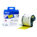 Etiquetas cinta continua brother amarilla dk44605-MR4 Etiquetas cinta continua brother amarilla dk44605