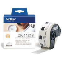 Etiquetas papel precortada brother dk11218 24mm-2MR Etiquetas papel precortada brother dk11218 24mm