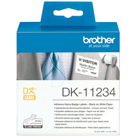 Etiquetas papel precortada brother dk11234 60-6MR Etiquetas papel precortada brother dk11234 60