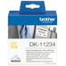 Etiquetas papel precortada brother dk11234 60-MR6 Etiquetas papel precortada brother dk11234 60