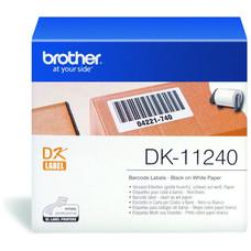 Etiquetas papel precortada brother dk11240 102-MR7 Etiquetas papel precortada brother dk11240 102