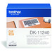 Etiquetas papel precortada brother dk11240 102-MR7 Etiquetas papel precortada brother dk11240 102