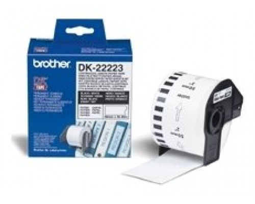 CINTA CONTINUA BLANCA 50MM BROTHER PAPEL