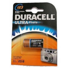 Duracell Ultra Pila Litio CR123A 3V