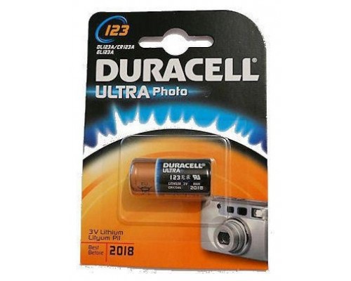 Duracell Ultra Pila Litio CR123A 3V