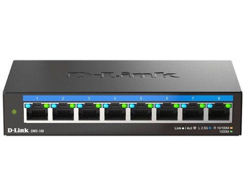 D-Link DMS-108 8x2.5MGb Unmanaged Switch
