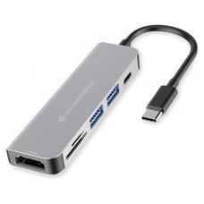 Adaptador hub 6 en 1 conceptronic-MR12 Adaptador hub 6 en 1 conceptronic