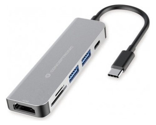 Adaptador hub 6 en 1 conceptronic-MR12 Adaptador hub 6 en 1 conceptronic