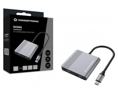 Hub usb tipo c conceptronic donn13g-MR15 Hub usb tipo c conceptronic donn13g