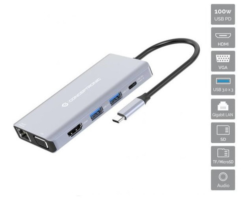 Docking station conceptronic usb tipo c