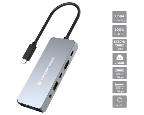 Docking station conceptronic usb tipo c-MR37 Docking station conceptronic usb tipo c