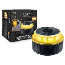 LUZ DE EMERGENCIA SOS ROAD CONECTED V16 DGT BALIZA GEOLOCALIZADA