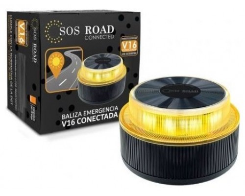 LUZ DE EMERGENCIA SOS ROAD CONECTED V16 DGT BALIZA GEOLOCALIZADA