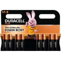 Duracell Plus Power Pila Alcalina AA LR6 MX1500 8B