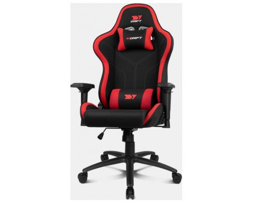 DRIFT Silla Gaming DR110 Negra/Rojo