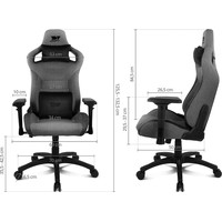 Silla gaming drift dr220 gris oscuro