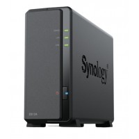 NAS SYNOLOGY 1 BAY DS124 1GB 2 x USB 3.2 1 x RJ45 GIGA